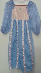 Kids Costumes to Hire - Blue & Peach dress - GIRL